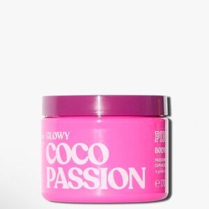 Pink Glowy Body Cream Coco Passion Shimmer Body Butter.Victoria's Secret
